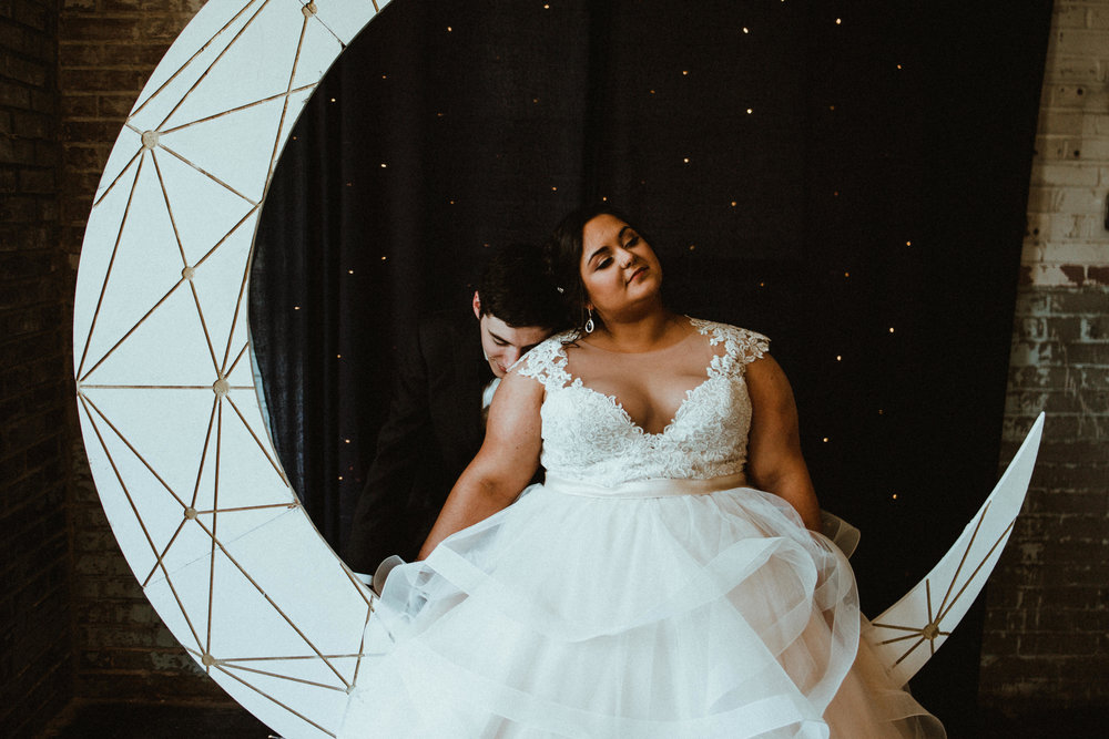 Photos by   J acob Loafman Photography . Bride's Instagram is @ illustriousgeek .