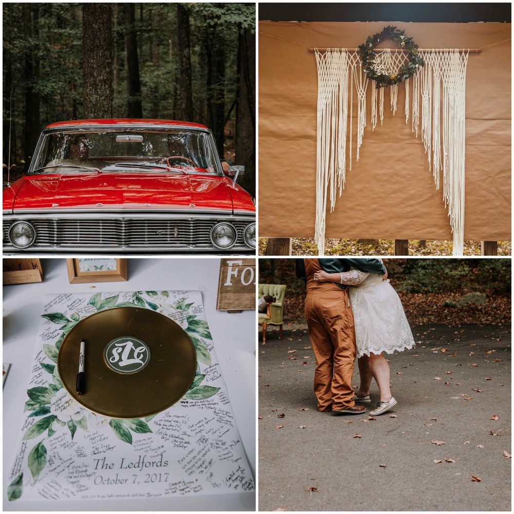 Their first dance was to Dawes' " All Your Favorite Bands .”